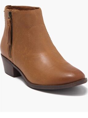 Lucky Brand Blandre Ankle Boots (Topanga Tan, 9.5M)
